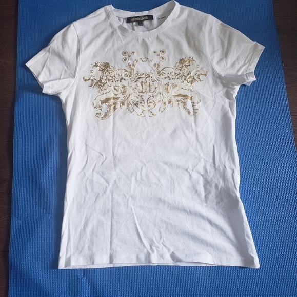 Roberto Cavalli Printed T-Shirt - Picture 5 of 9